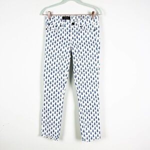 J crew Toothpick Patterned Pants